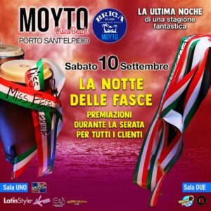 La notte delle fasce al Moyto di Porto Sant’Elpidio