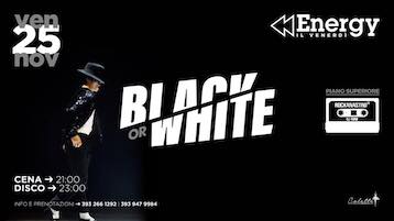 Black or White all'Energy di Cesenatico