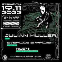 Julian Muller alla Discoteca Privilege di Macerata