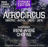 Afrocircus della Befana al Nyx Club