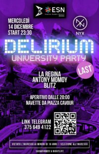 Delirium al Nyx Club Ancona