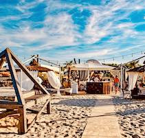 Playa Boho Riccione, la spiaggia della perla verde