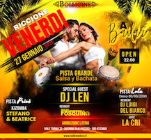 Len guest dj alla Discoteca Bollicine di Riccione