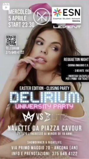 Closing Party University al Nyx Club