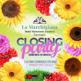 Closing Party al Ristorante La Marchigiana di Sarnano