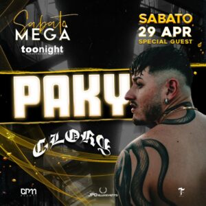 Paky Glory al Megà di Pescara