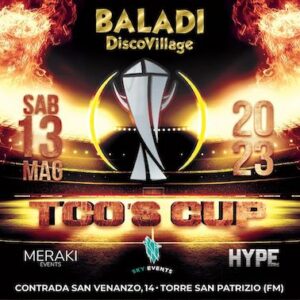 Tco cup night al Le Dome e Baladì di Torre San Patrizio