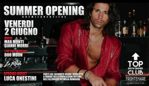 Opening Summer 2023 con Onestini al Top Club Rimini