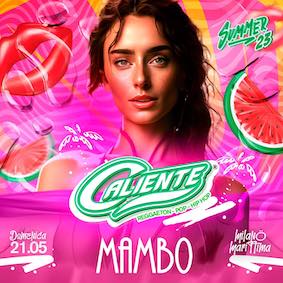 Party Caliente al Mambo beach di Milano Marittima