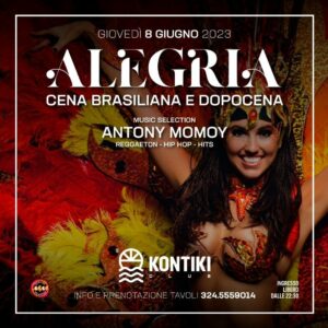 Alegria al Kontiki di San Benedetto