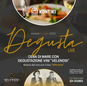 Degustazione al Kontiki di San Benedetto