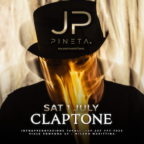 Claptone al Just Pineta di Milano Marittima