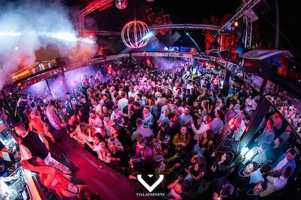 Discoteca Villa Papeete Milano Marittima, evento post Notte Rosa