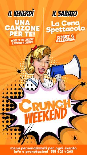 Dj set ed allegria al Crunch pizza di San Benedetto