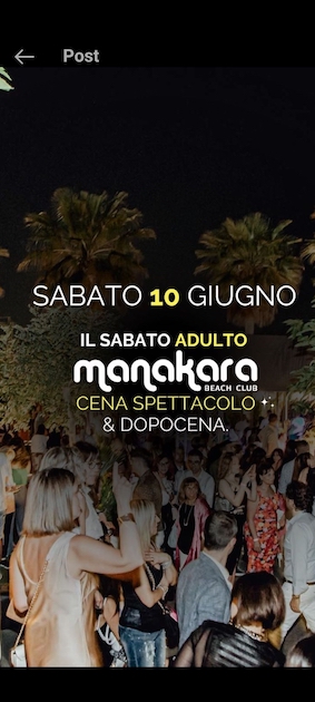 Il Sabato adulto del Manakara di Tortoreto