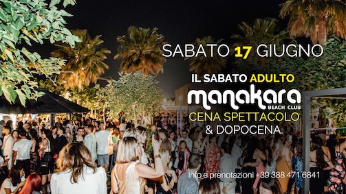 Il Sabato adulto del Manakara Tortoreto