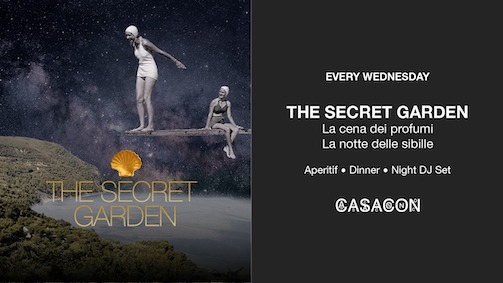 Ristorante disco bar Casacon Riviera del Conero, The Secret Garden