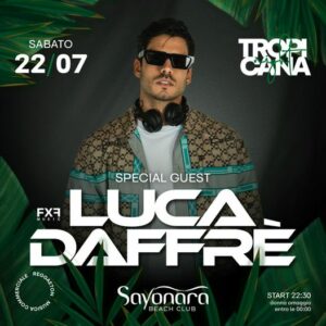 Luca Daffrè al Sayonara di Tortoreto