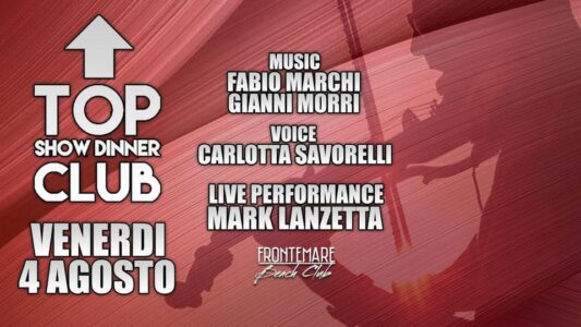 Primo Top Club di Agosto al Frontemare Rimini