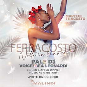 Ferragosto notte in bianco al Malindi beach cafe di Cattolica