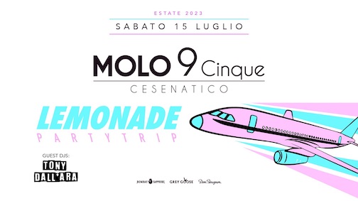 Lemonade party trip al Molo 95 di Cesenatico