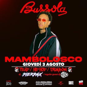 Mambolosco alla Discoteca Bussola Versilia