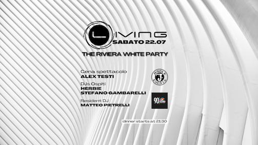 White Party al Living di Misano