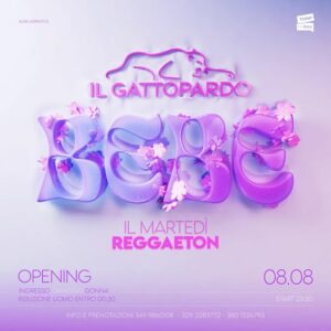 Bebe alla Discoteca Gattopardo di Alba Adriatica