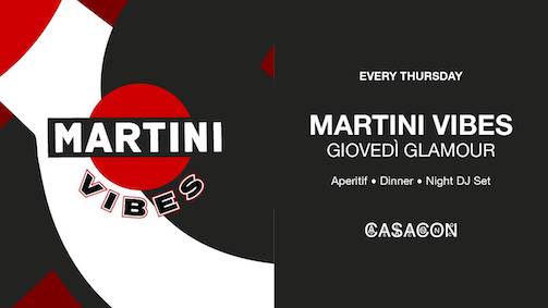 Casacon Sirolo, evento Martini Vibes di fine estate