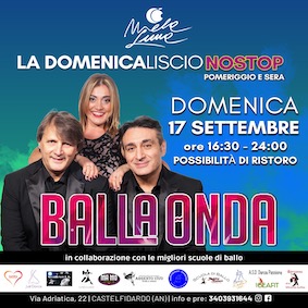 Apertura Domenica del Dancing Melaluna