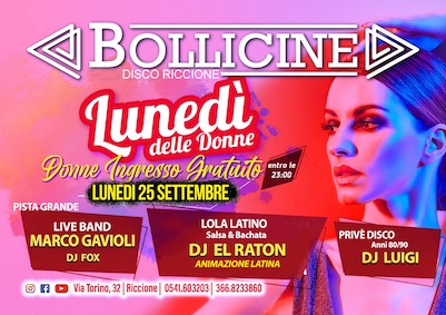 Marco Gavioli al Bollicine Riccione