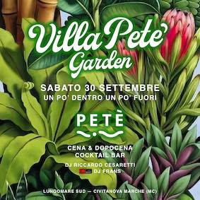 Petè Civitanova Marche, garden, un pò dentro un pò fuori