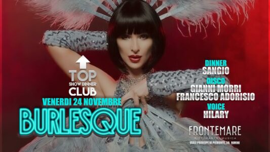 Burlesque al Top Club di Rimini