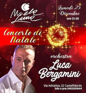 Concerto di Natale con Luca Bergamini al Melaluna di Castelfidardo