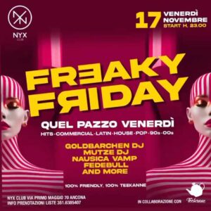 Freaky Friday al Nyx di Ancona