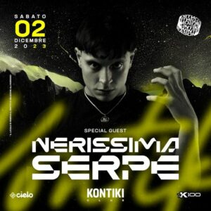 Nerissima Serpe alla discoteca Kontiki di San Benedetto