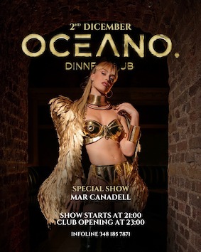 Special Show by Mar Canadell all'Oceano di Milano Marittima