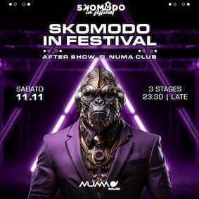 Skomodo in festival al Numa Bologna