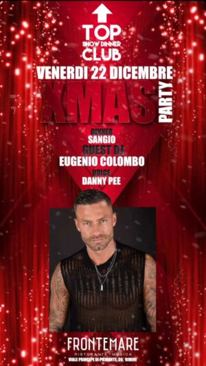 Xmas party con Colombo al Top Club Rimini