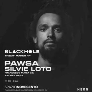 Blackhole alla Discoteca Spazio 900 di Roma