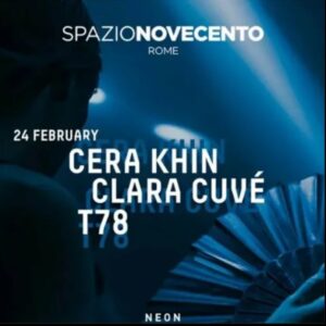 Cera Khin alla Discoteca Spazio 900 di Roma