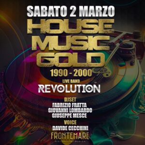 House music gold al Frontemare di Rimini