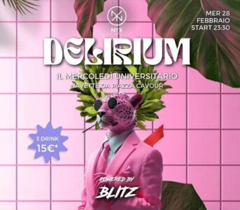 Riparte Delirium al Nyx di Ancona