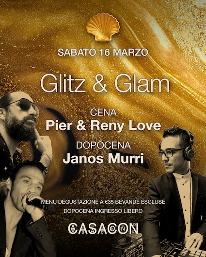 Pier e Reny Love al ristorante club Casacon Sirolo