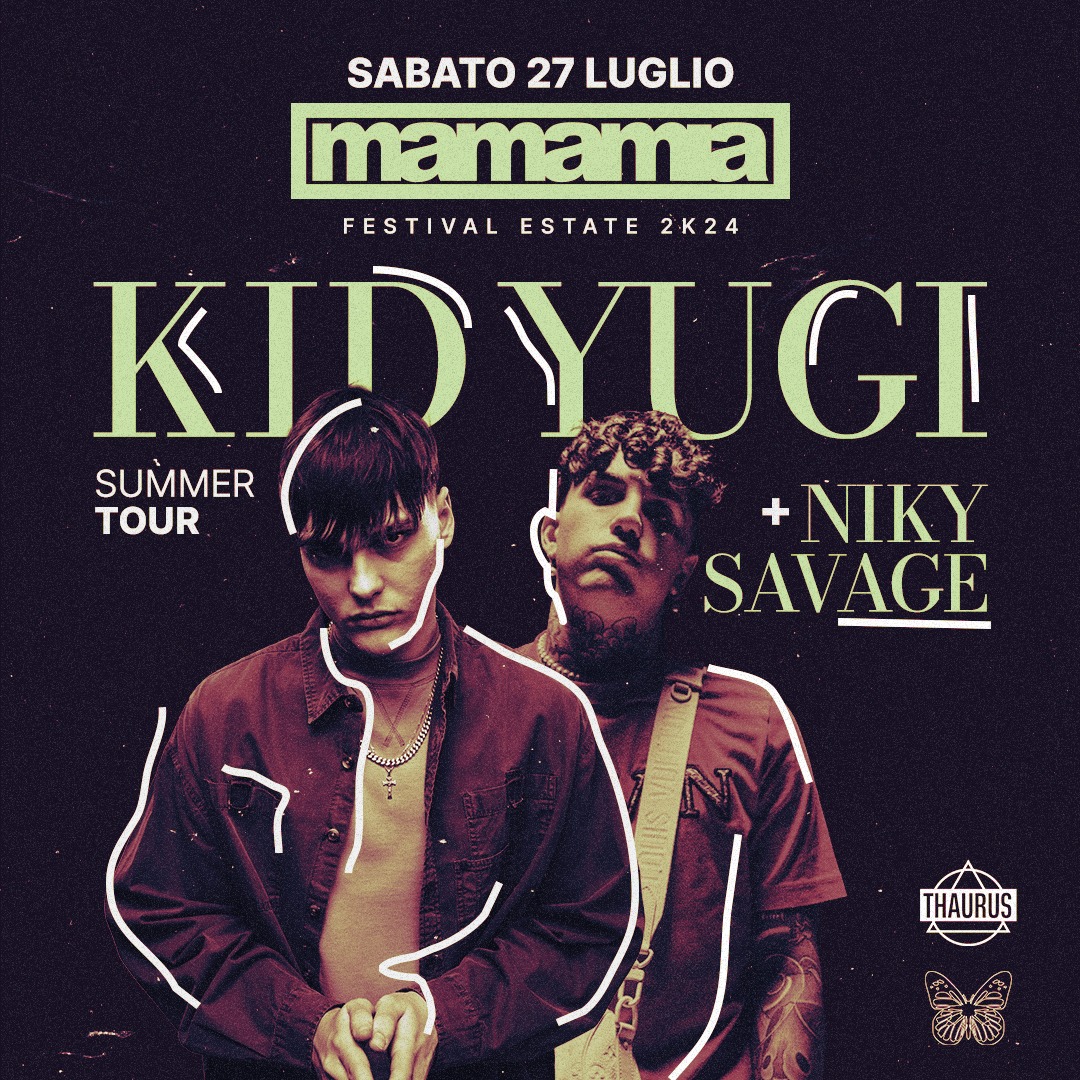 Kid Yugi e Niky Savage alla discoteca Mamamia di Senigallia