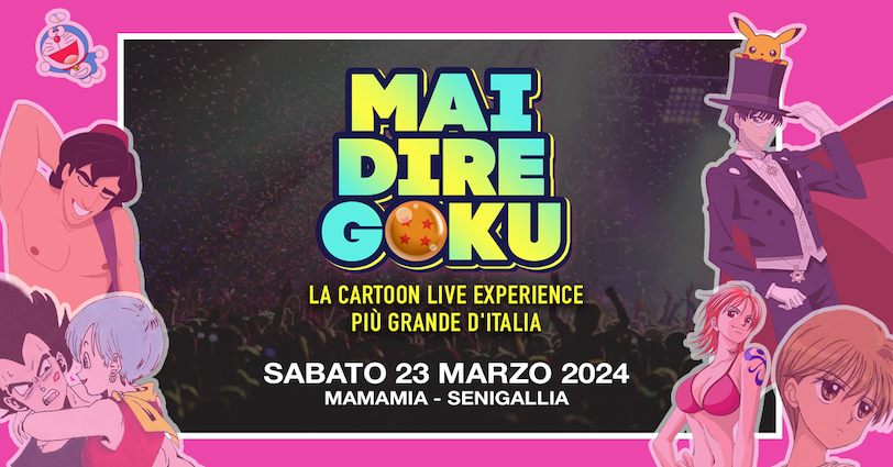 Mai Dire Goku alla discoteca Mamamia di Senigallia