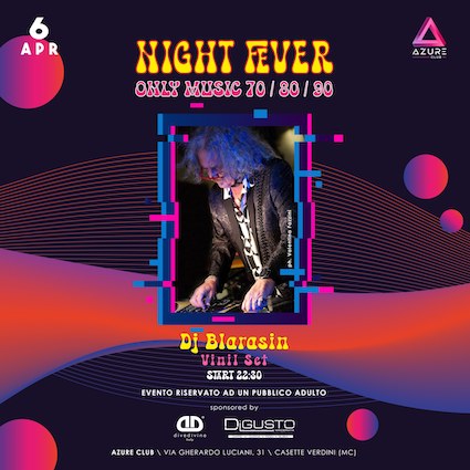 Night Fever alla discoteca Azure