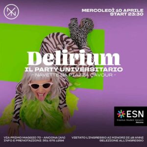 Delirium di primavera al Nyx di Ancona