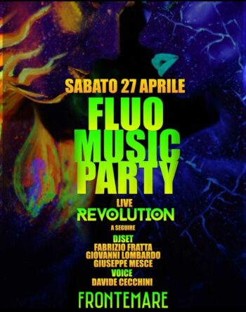 Fluo music party al Frontemare di Rimini