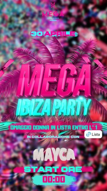 Ibiza party alla discoteca Megà di Pescara